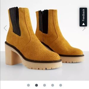 Free People Leather Chelsea Boot